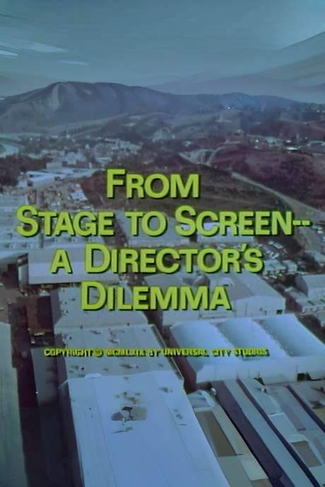From Stage to Screen—A Director’s Dilemma